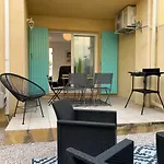 Maison T4 -jardin+ Parking+ Clim -proche Remparts Aigues-Mortes
